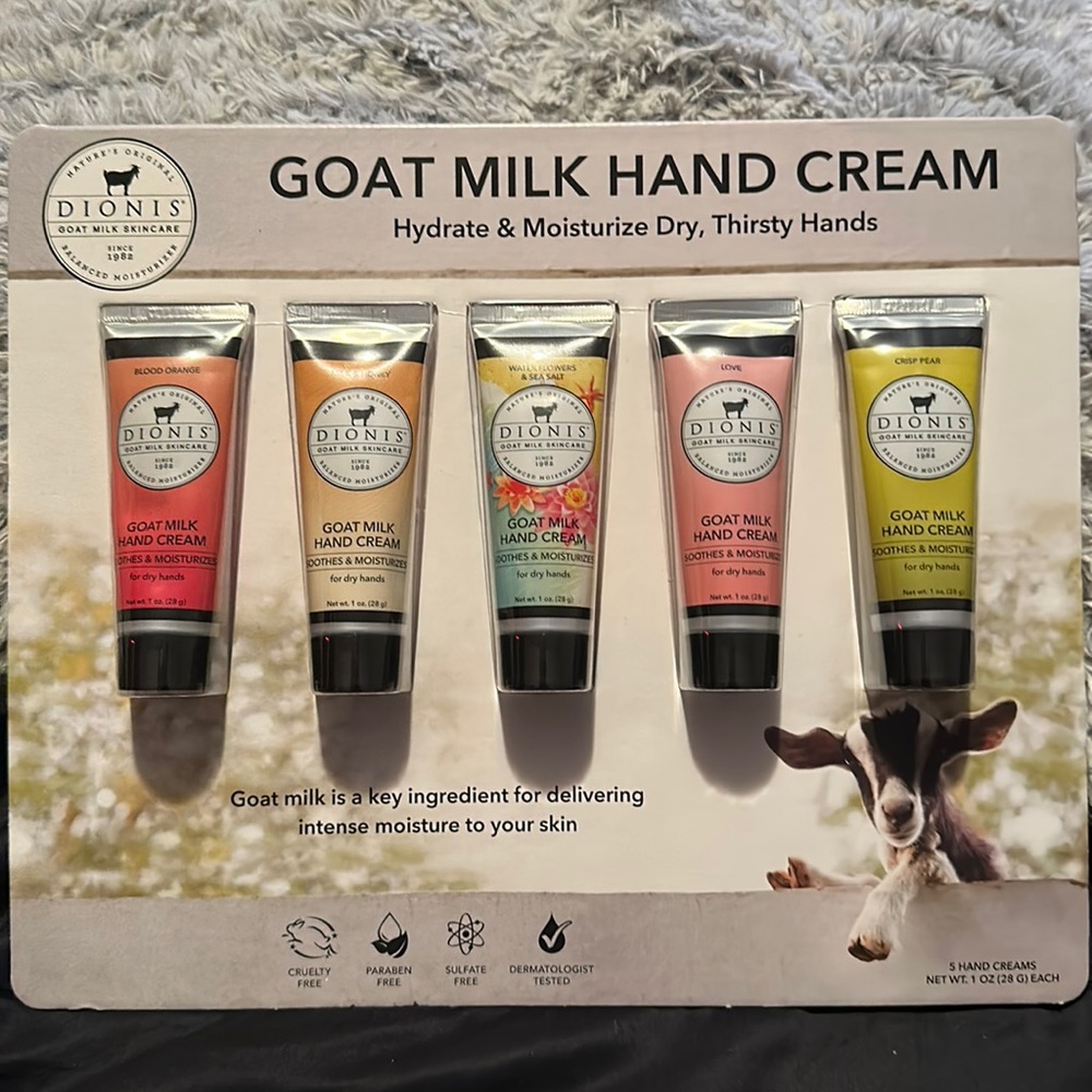 Dionis goat milk hand cream set